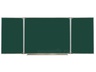 Доска магнитная трехэлементная меловая зеленая ДК2-41 З, 480х120
