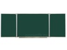 Доска магнитная трехэлементная меловая зеленая ДК-40 З, 400х100